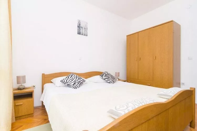 Villa Dalmatian Gem - Two-Bedroom Villa with Terrace and Swimming Pool-Bedroom