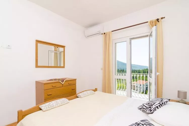 Villa Dalmatian Gem - Two-Bedroom Villa with Terrace and Swimming Pool-Bedroom