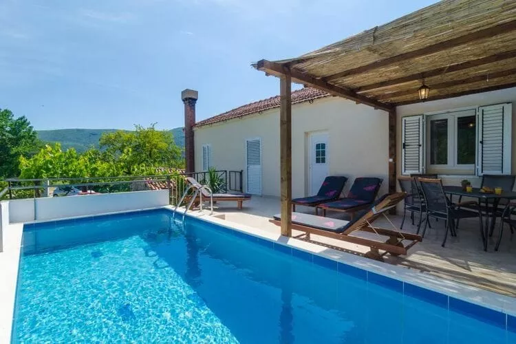 Villa Dalmatian Gem - Two-Bedroom Villa with Terrace and Swimming Pool-Pool