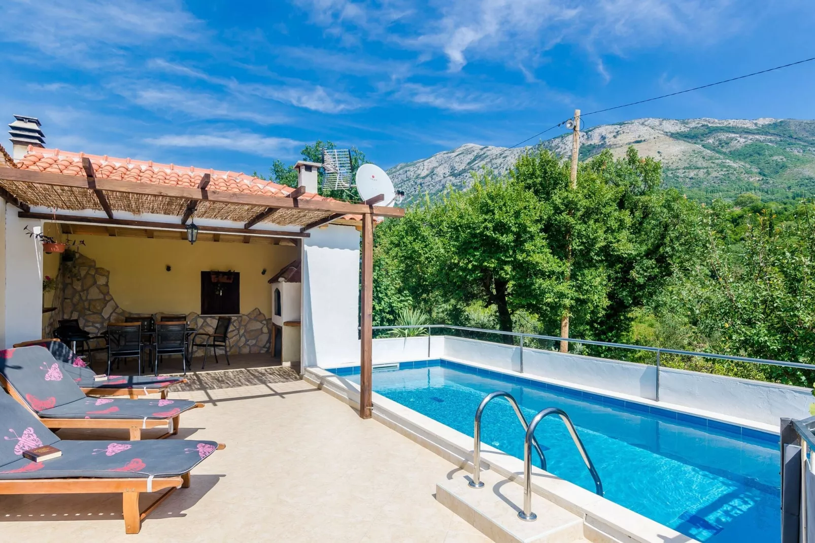 Villa Dalmatian Gem - Two-Bedroom Villa with Terrace and Swimming Pool-Pool
