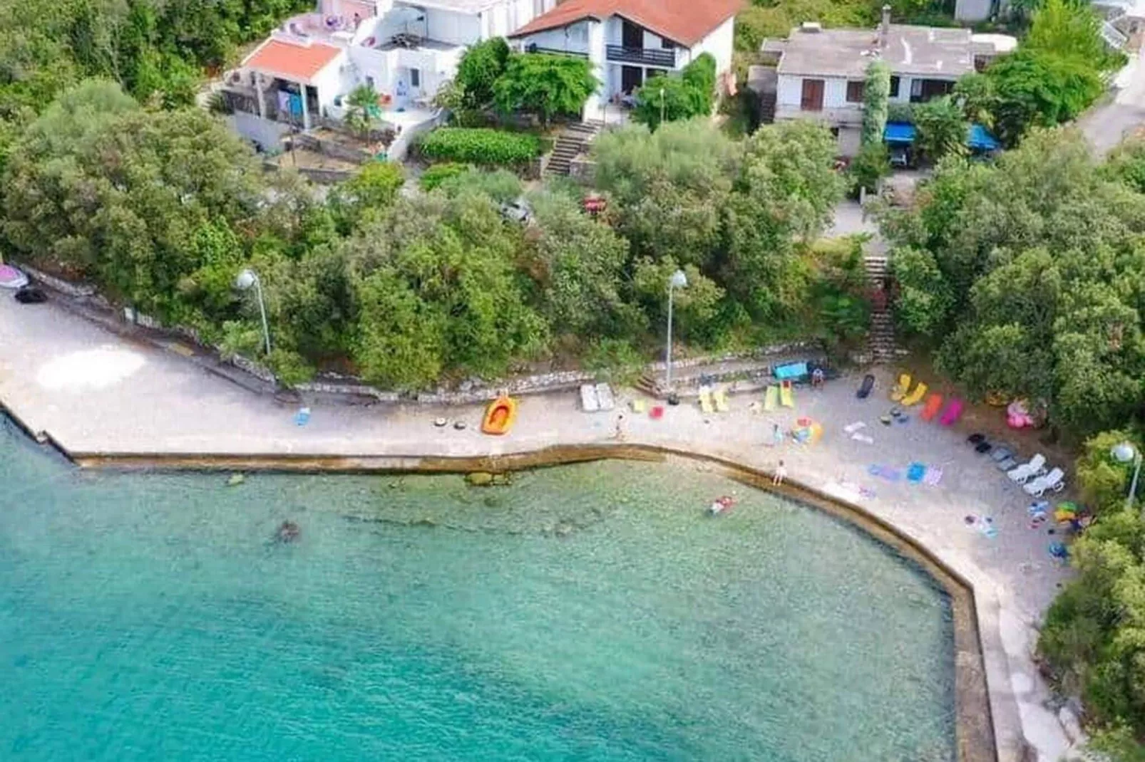 Apartments Vesela - Comfort One Bedroom Apartment with Balcony and Sea View-View