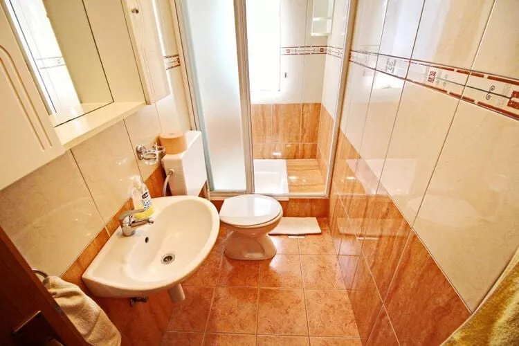 Apartments Veselka, Lumbarda  - Standard Room with Garden View (Room 1)-Bathroom
