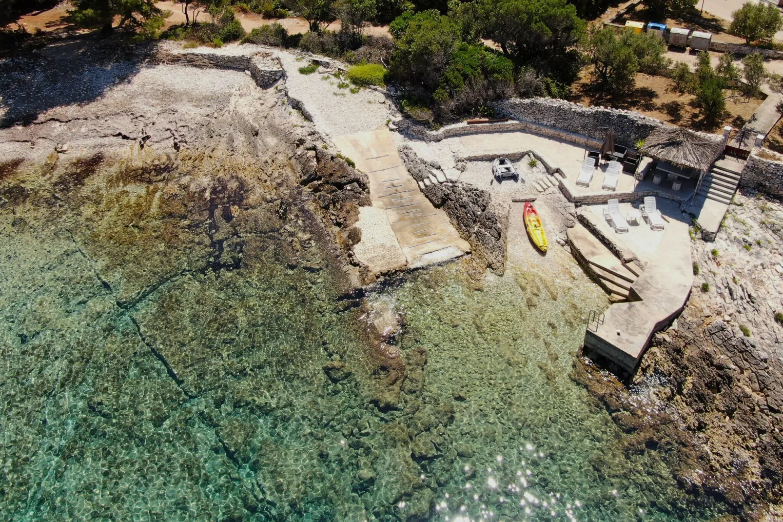 Stone House Blaca - Two Bedroom Stone House with Terrace and Sea View-Atmosphere