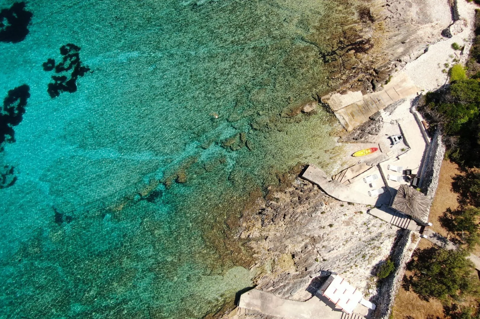Stone House Blaca - Two Bedroom Stone House with Terrace and Sea View-Atmosphere