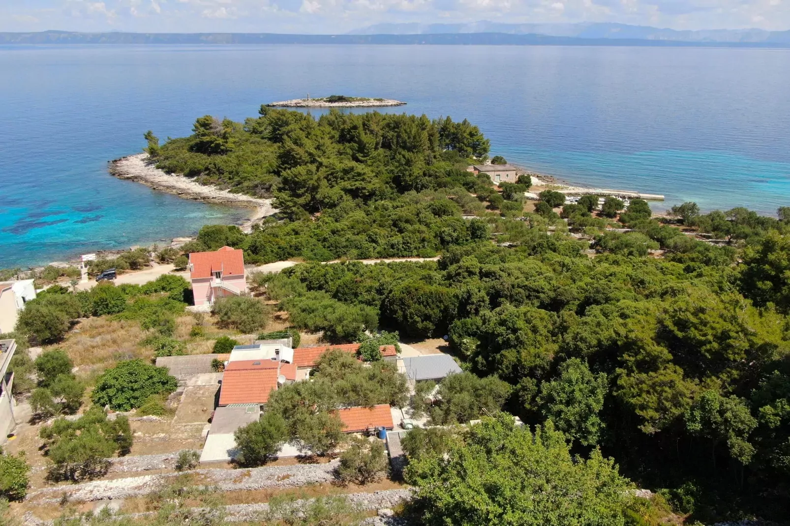 Stone House Blaca - Two Bedroom Stone House with Terrace and Sea View-View