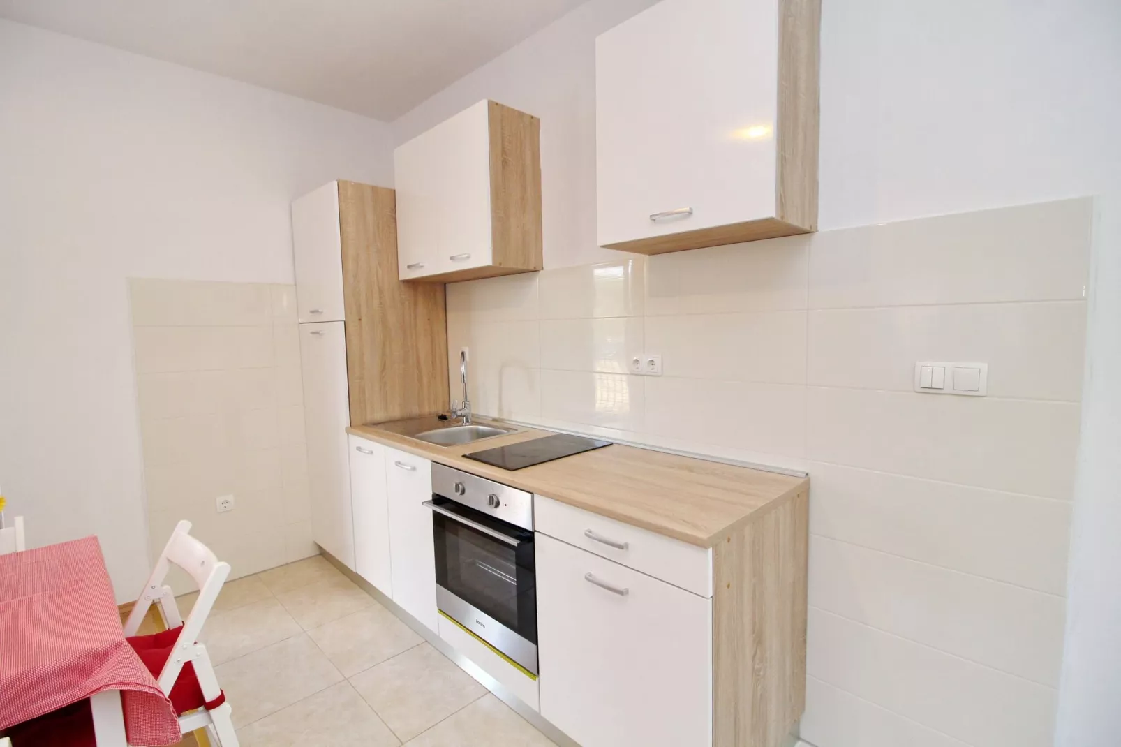 Apartments Nodilo - One Bedroom Apartment with Balcony and Sea View (Apt 1)-Küche