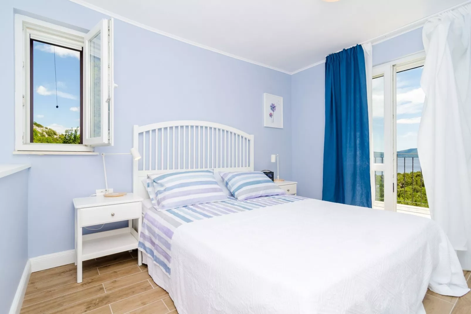 Villa Sofija - Three Bedroom Villa with Terrace and Swimming Pool-Bedroom