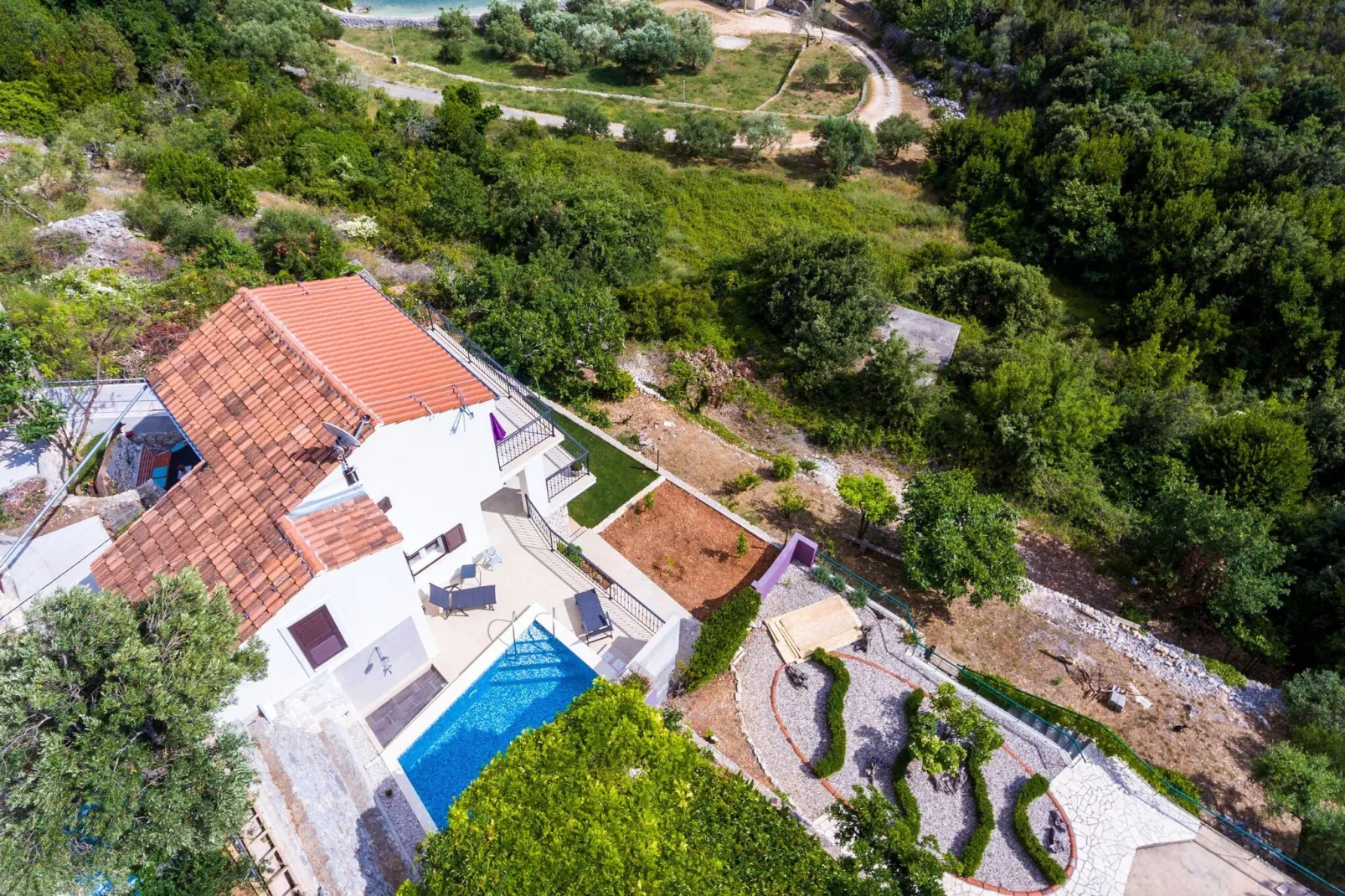 Villa Sofija - Three Bedroom Villa with Terrace and Swimming Pool-View