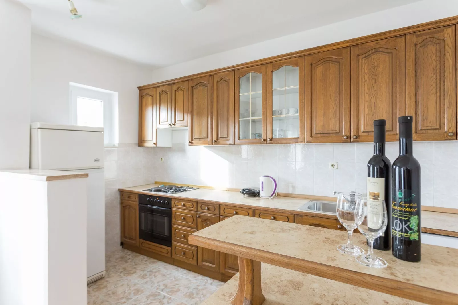 Apartments Oleander Sea View - Three Bedroom Apartment with Terrace and Sea View (Veliki)-Kitchen