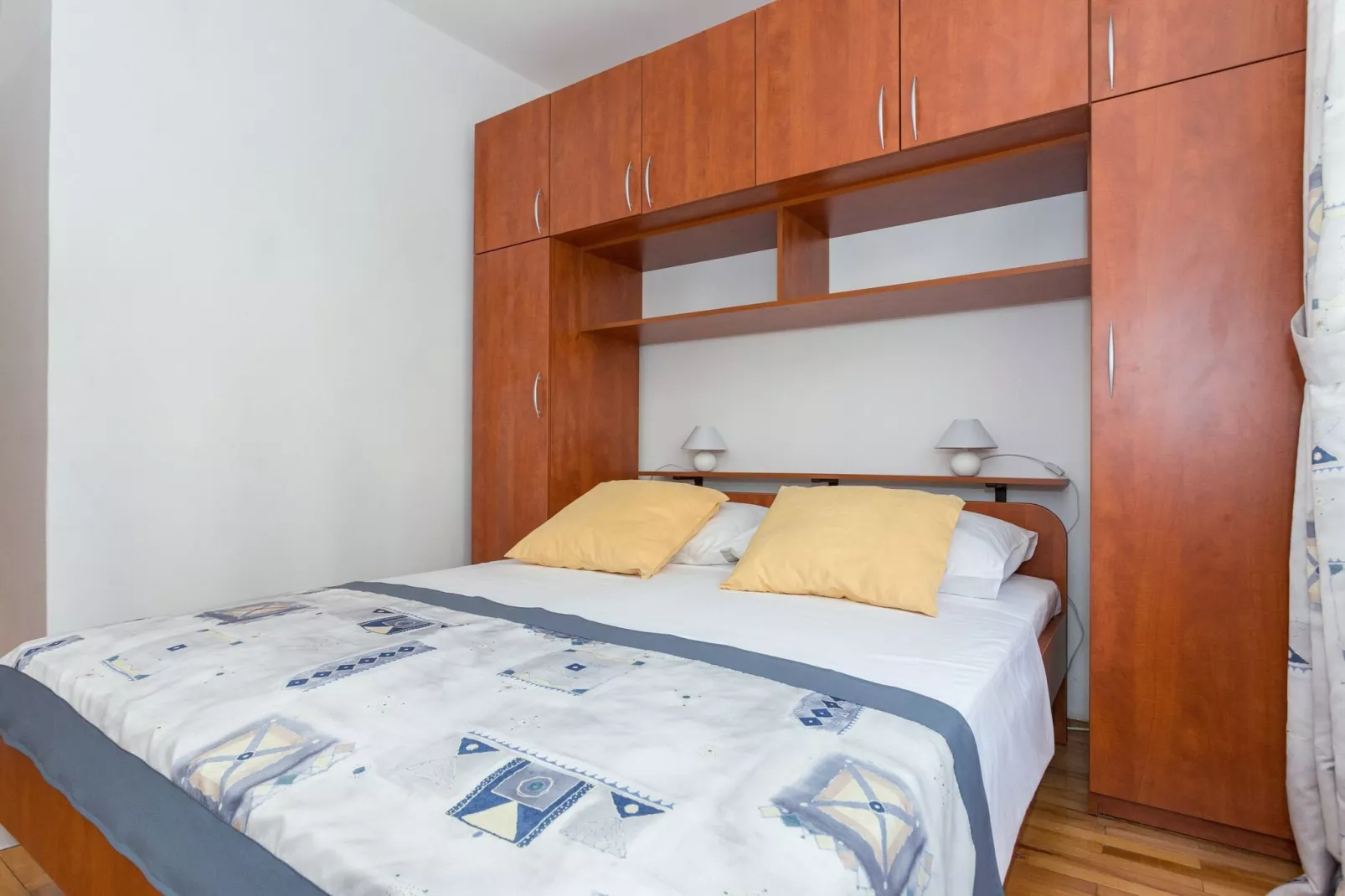 Apartments Oleander Sea View - Three Bedroom Apartment with Terrace and Sea View (Veliki)-Bedroom