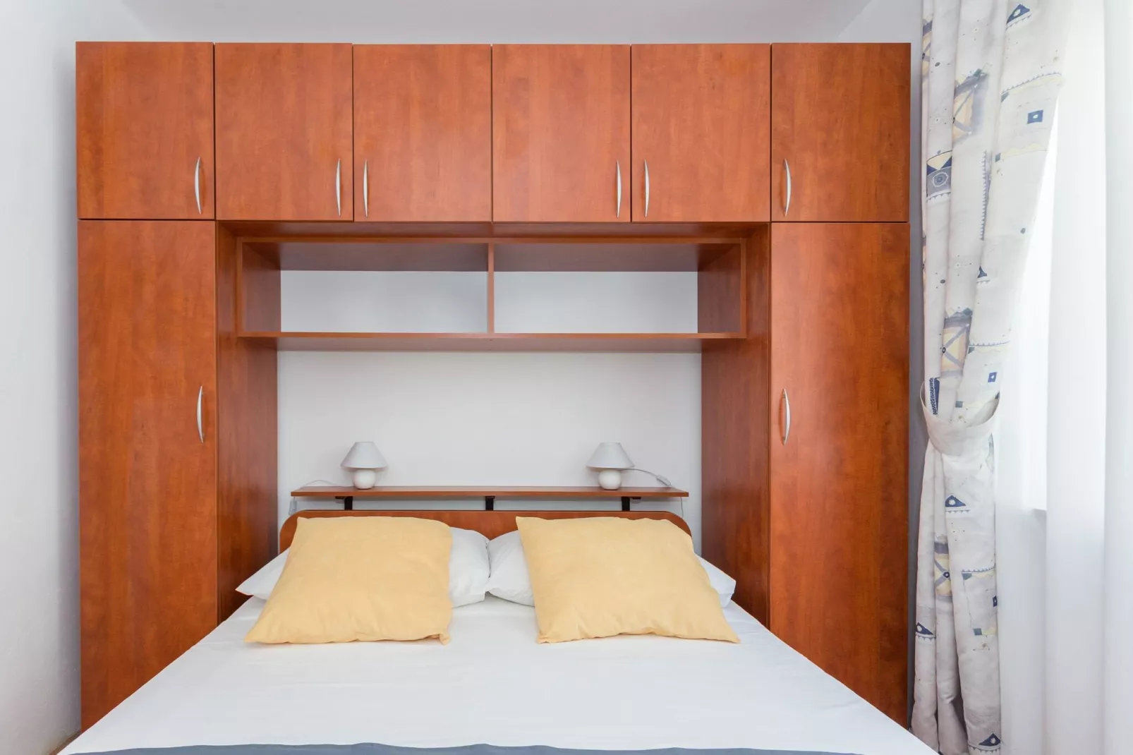 Apartments Oleander Sea View - Three Bedroom Apartment with Terrace and Sea View (Veliki)-Bedroom