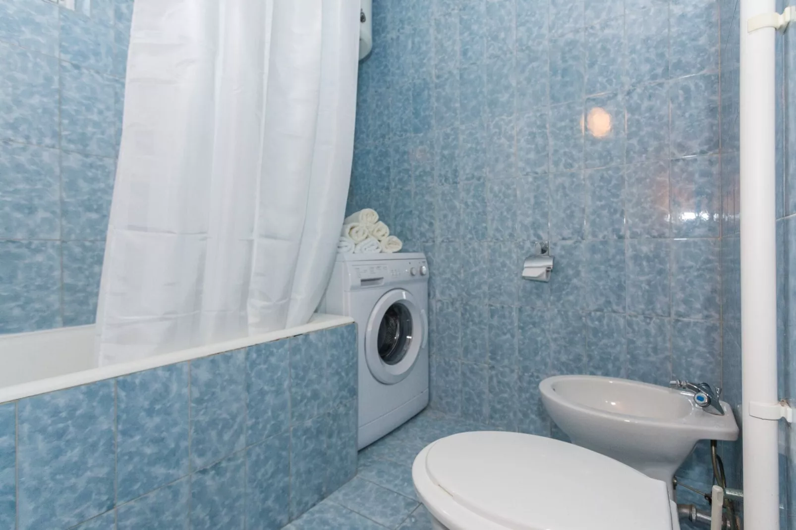 Apartments Oleander Sea View - Three Bedroom Apartment with Terrace and Sea View (Veliki)-Bathroom