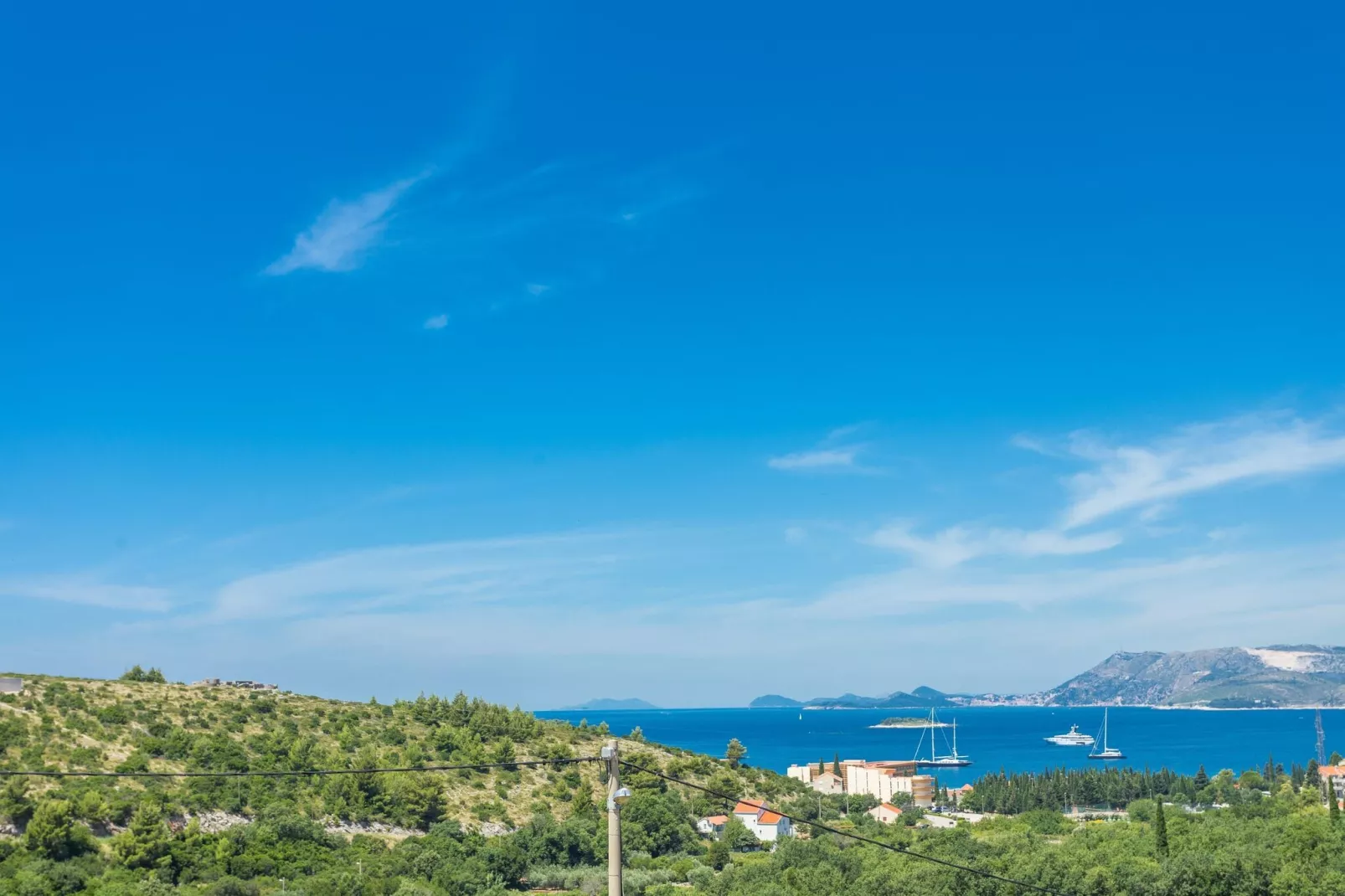 Apartments Oleander Sea View - Three Bedroom Apartment with Terrace and Sea View (Veliki)-View