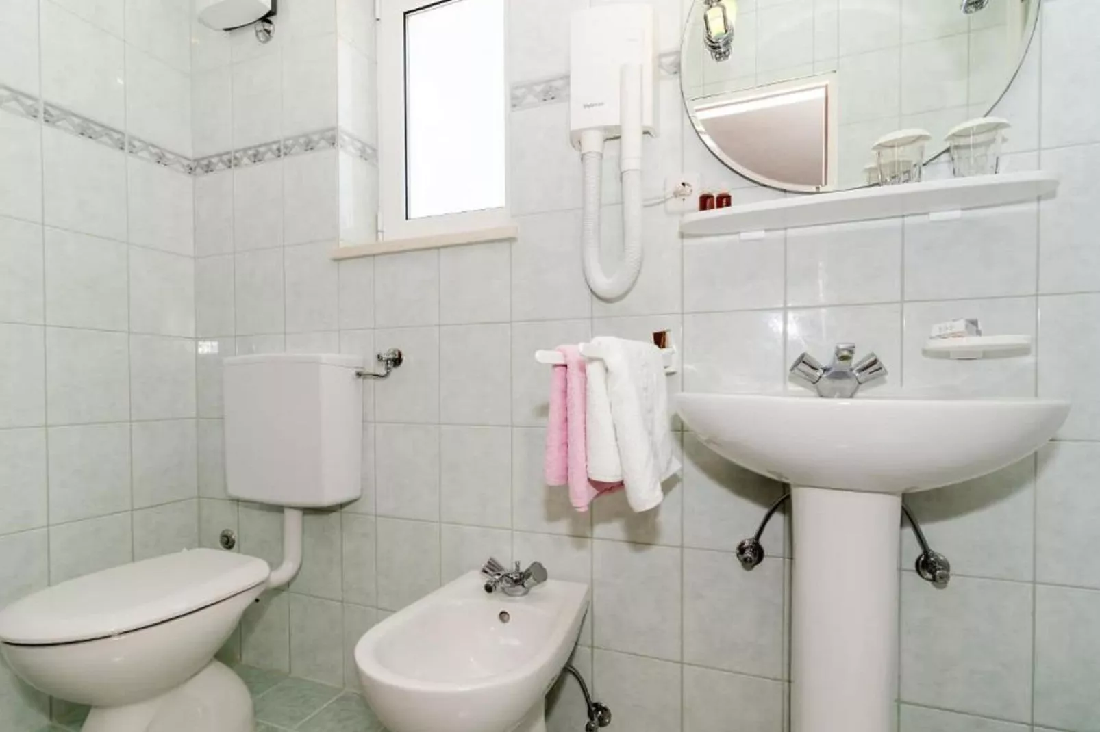 Apartments Peco - Studio Apartment with Balcony and Sea View-Salle de bain
