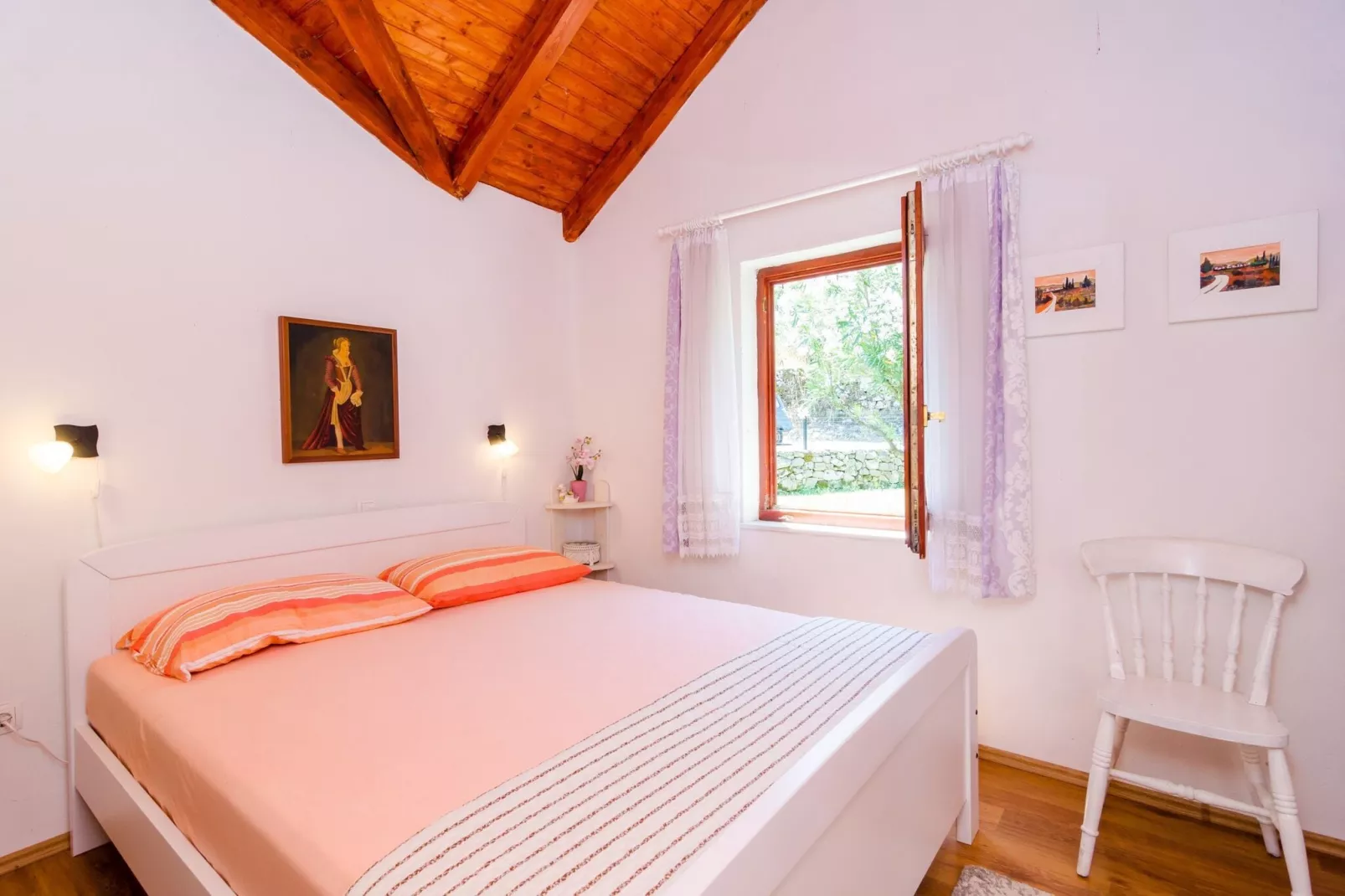 Holiday Home Kamenice - One Bedroom Holiday Home with Terrace-Schlafzimmer