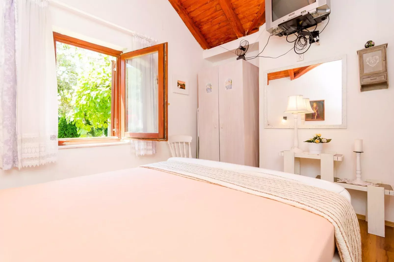 Holiday Home Kamenice - One Bedroom Holiday Home with Terrace-Schlafzimmer
