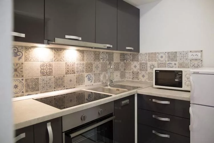 Serious Job Apartment - One Bedroom Apartment with Shared Terrace (veći)-Küche