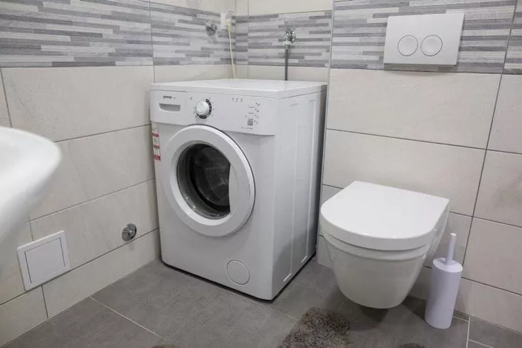 Serious Job Apartment - One Bedroom Apartment with Shared Terrace (veći)-Badezimmer