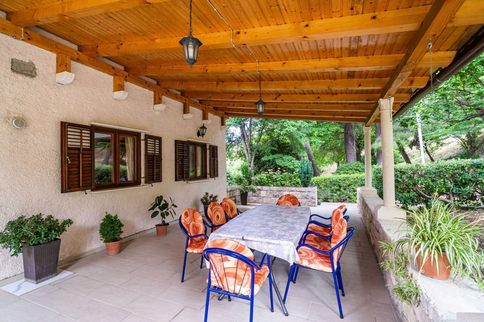 Apartment & Rooms Papa - Studio Apartment with Balcony and Partial Sea View-Terrace