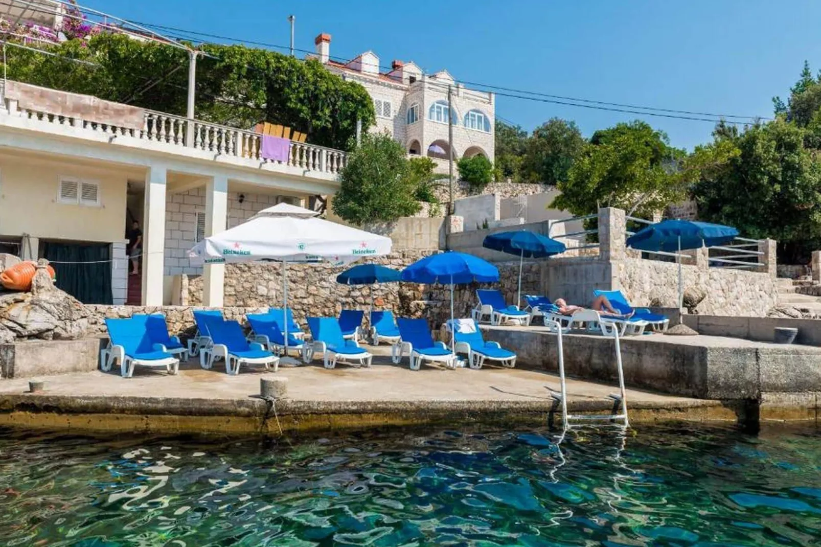 Apartments Rašica Molunat- Standard Studio Apartment with Patio and Side Sea View (Apt 14)-Atmosphere