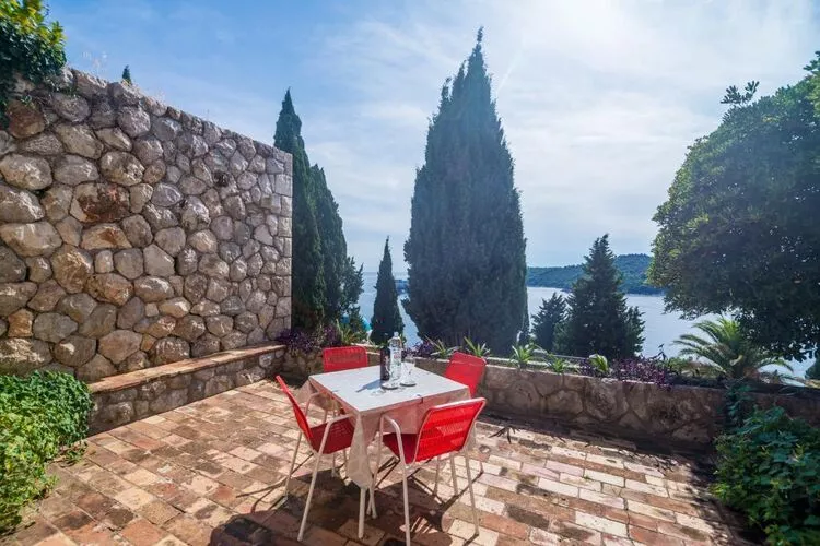 Apartment Charming Arena - One Bedroom Apartment with Terrace and Sea View-Terrasse