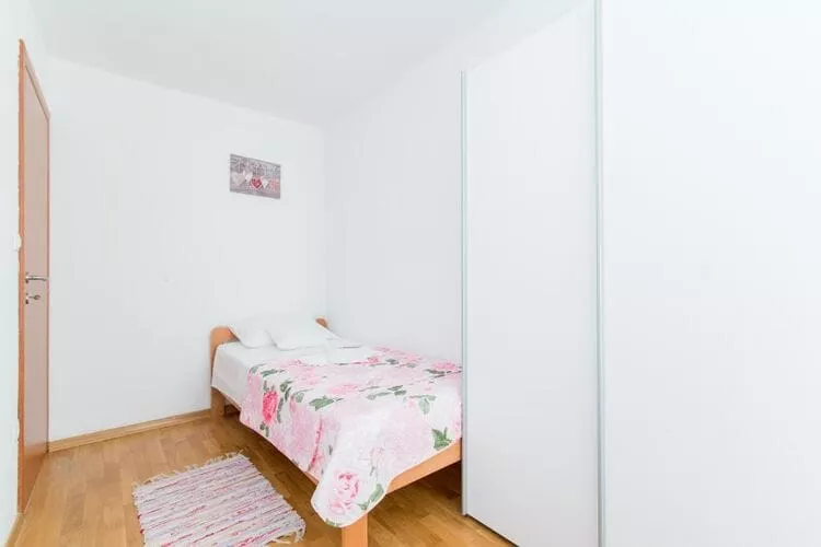 Apartment Budimir - Two Bedroom Apartment with Balcony-Bedroom