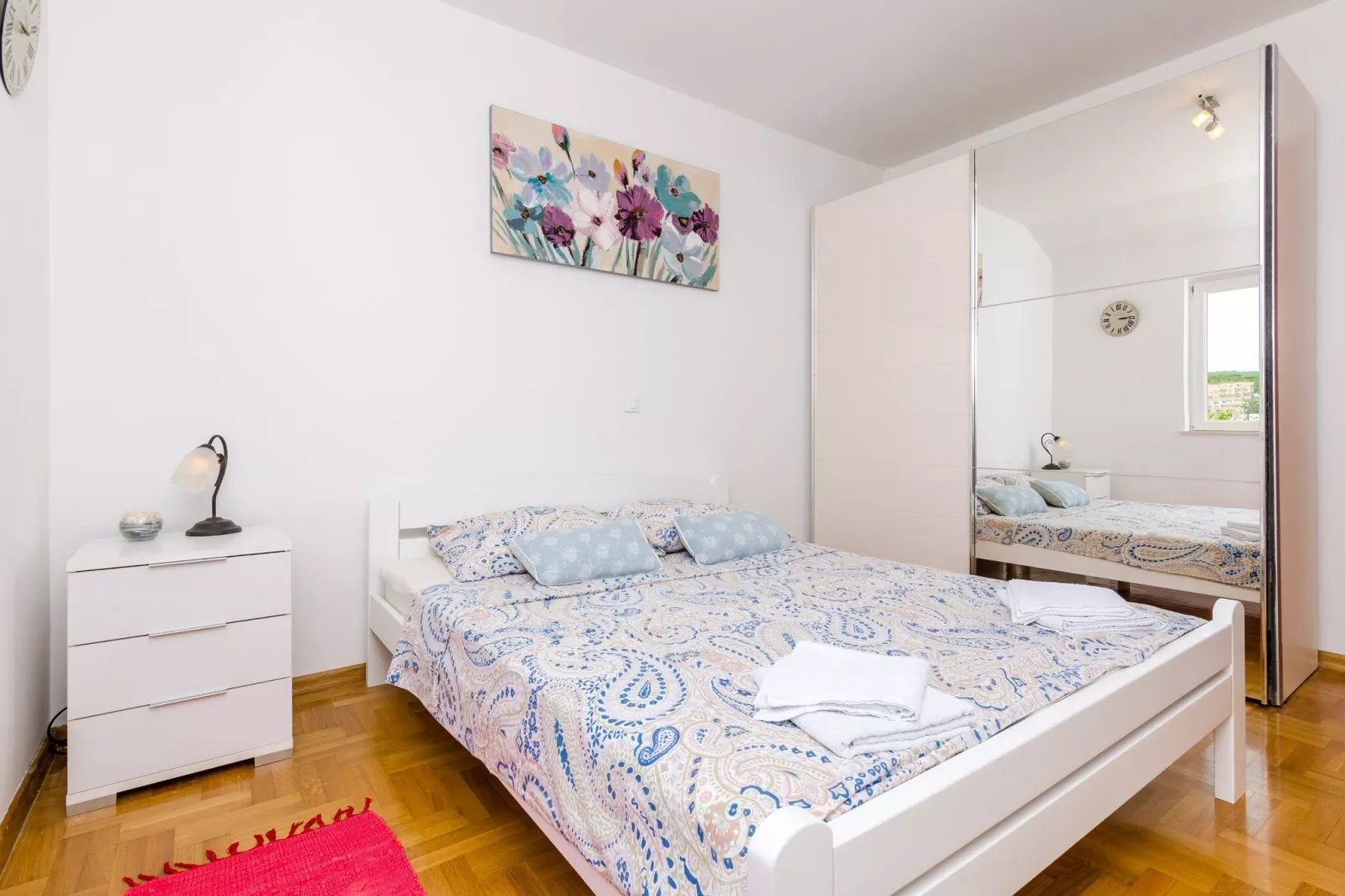 Ana Apartment - One Bedroom Apartment with Balcony-Bedroom