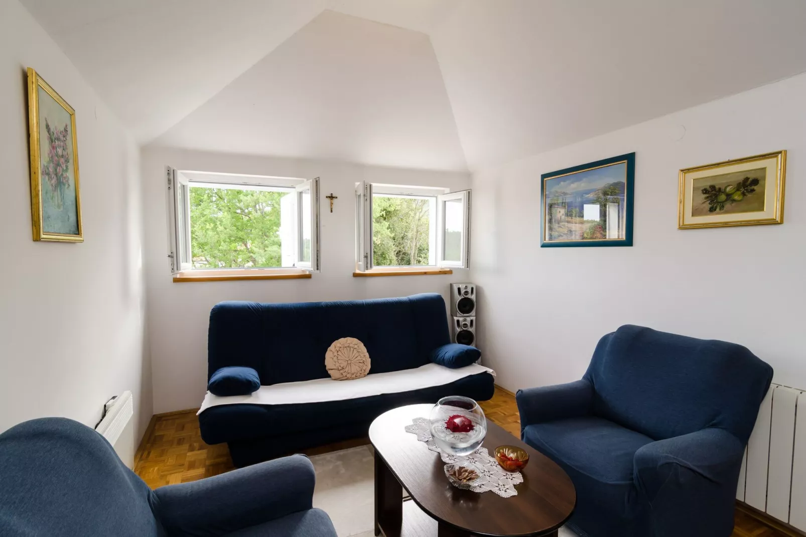 Apartments Dubrovnik Banac - Three Bedroom Apartment-Living room