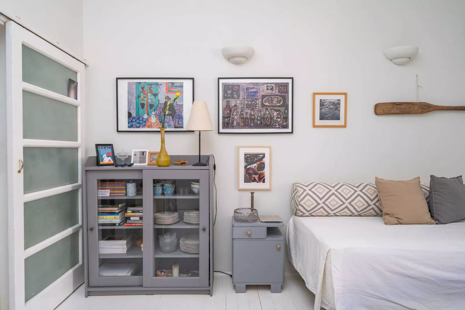 Apartment Ranieri - One Bedroom Apartment with City View-Living room