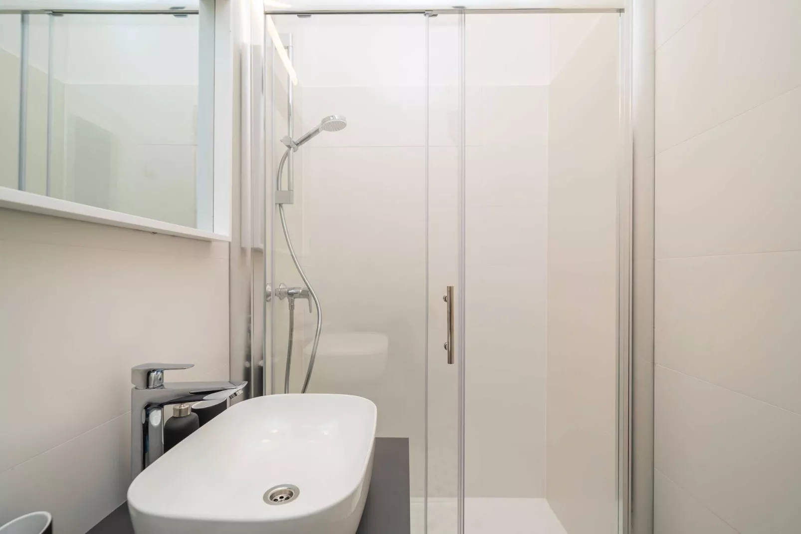 Apartment Ranieri - One Bedroom Apartment with City View-Bathroom