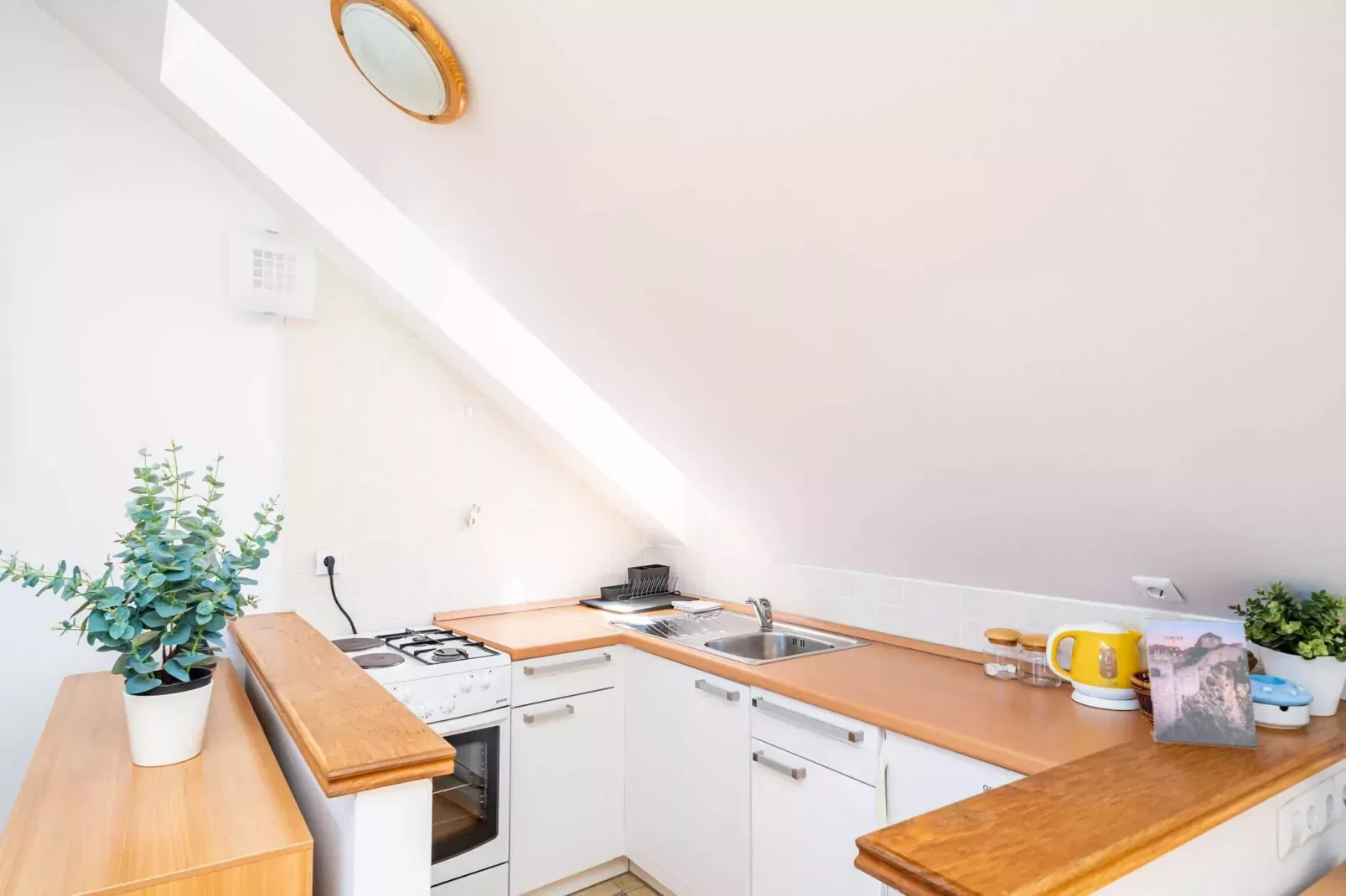 Apartments Foteza - Duplex Two Bedroom Apartment (Second\/ Third Floor)-Kitchen