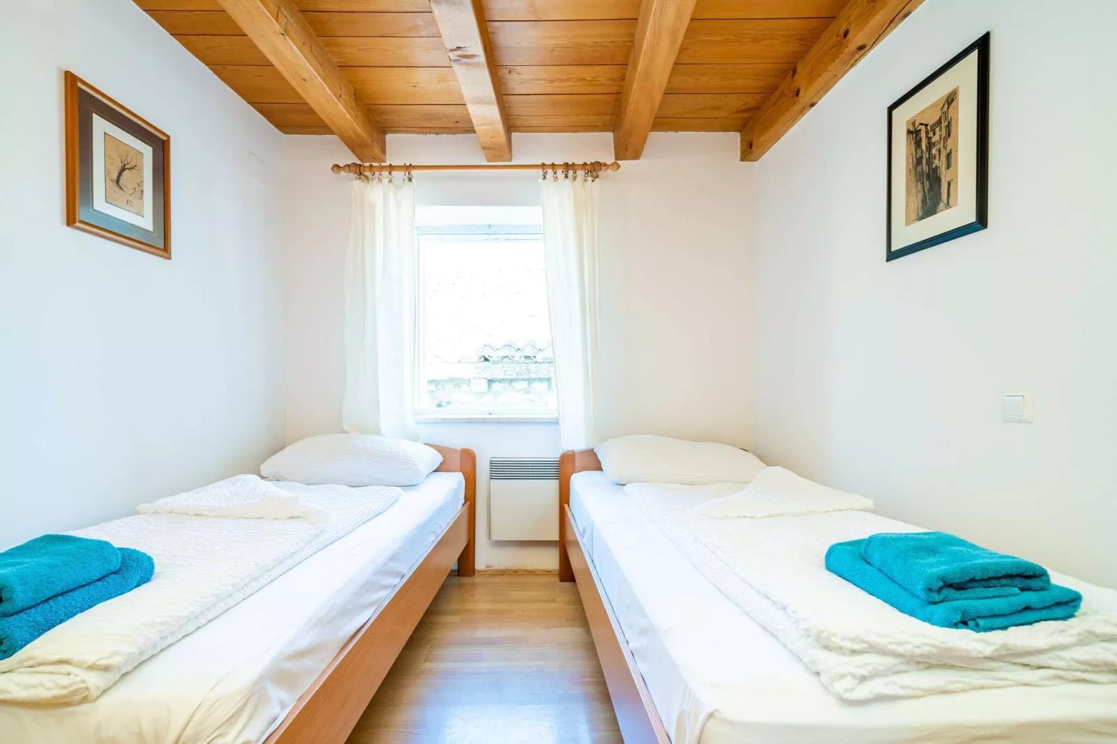 Apartments Foteza - Duplex Two Bedroom Apartment (Second\/ Third Floor)-Bedroom