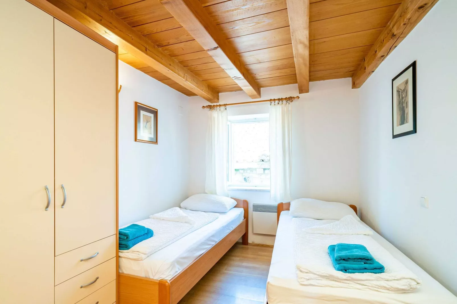 Apartments Foteza - Duplex Two Bedroom Apartment (Second\/ Third Floor)-Bedroom