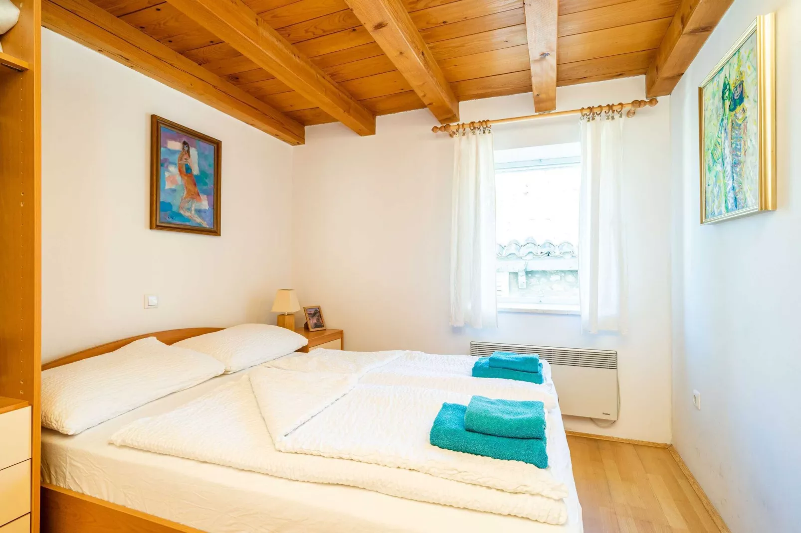 Apartments Foteza - Duplex Two Bedroom Apartment (Second\/ Third Floor)-Bedroom