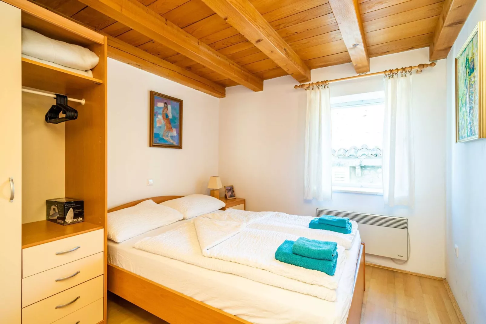 Apartments Foteza - Duplex Two Bedroom Apartment (Second\/ Third Floor)-Bedroom