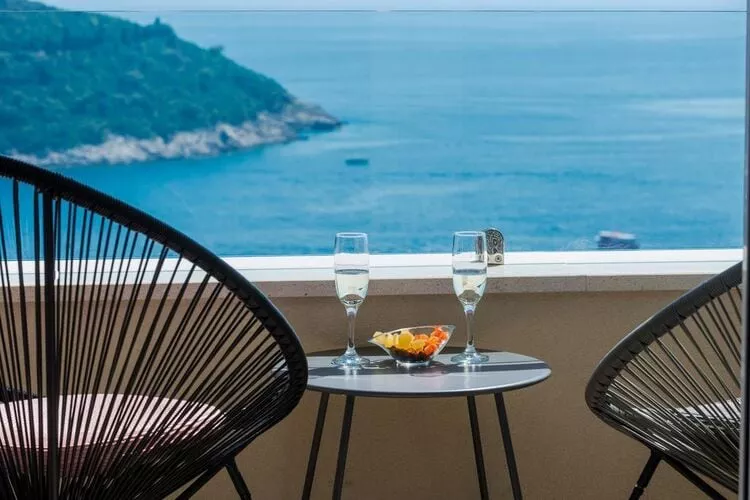 Apartments Horizon - One-Bedroom Apartment with Balcony and Sea View-Aussicht