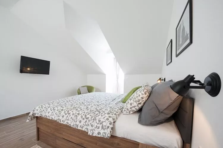 Apartments Horizon - Deluxe Studio with  Balcony and Sea View-Schlafzimmer