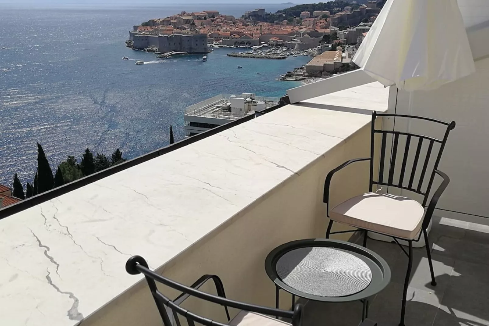 Apartments Horizon - Deluxe Studio with  Balcony and Sea View-Aussicht