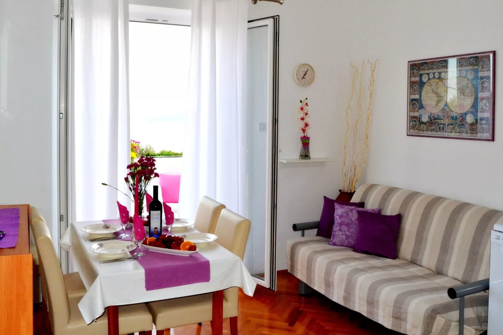 Apartments Lina - Three Bedroom Apartment with Two Balconies and Sea View (A2)-Indoor