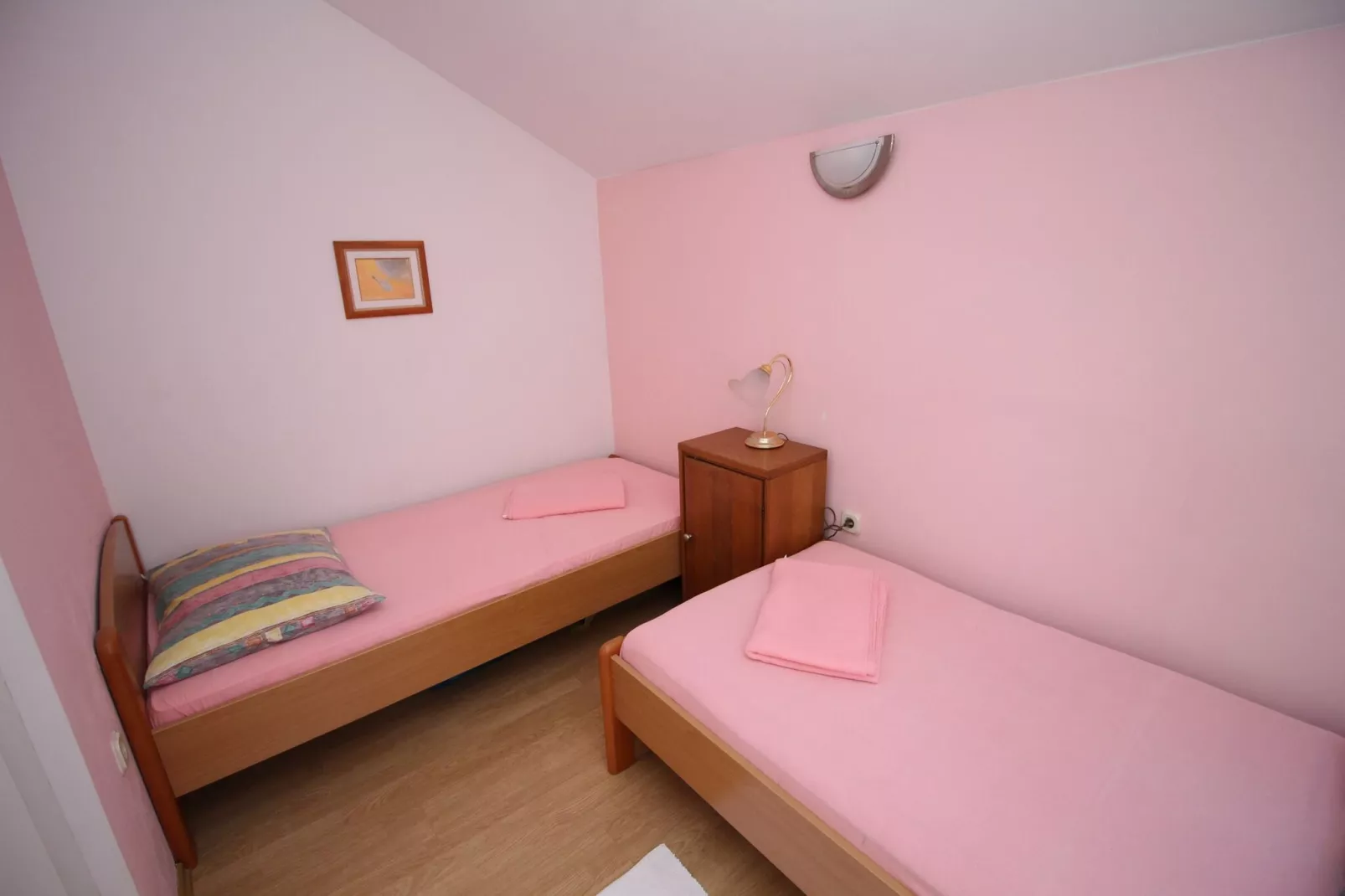 Holiday Home Gea - Three Bedroom Holiday Home with Terrace and Partial Sea View-Bedroom