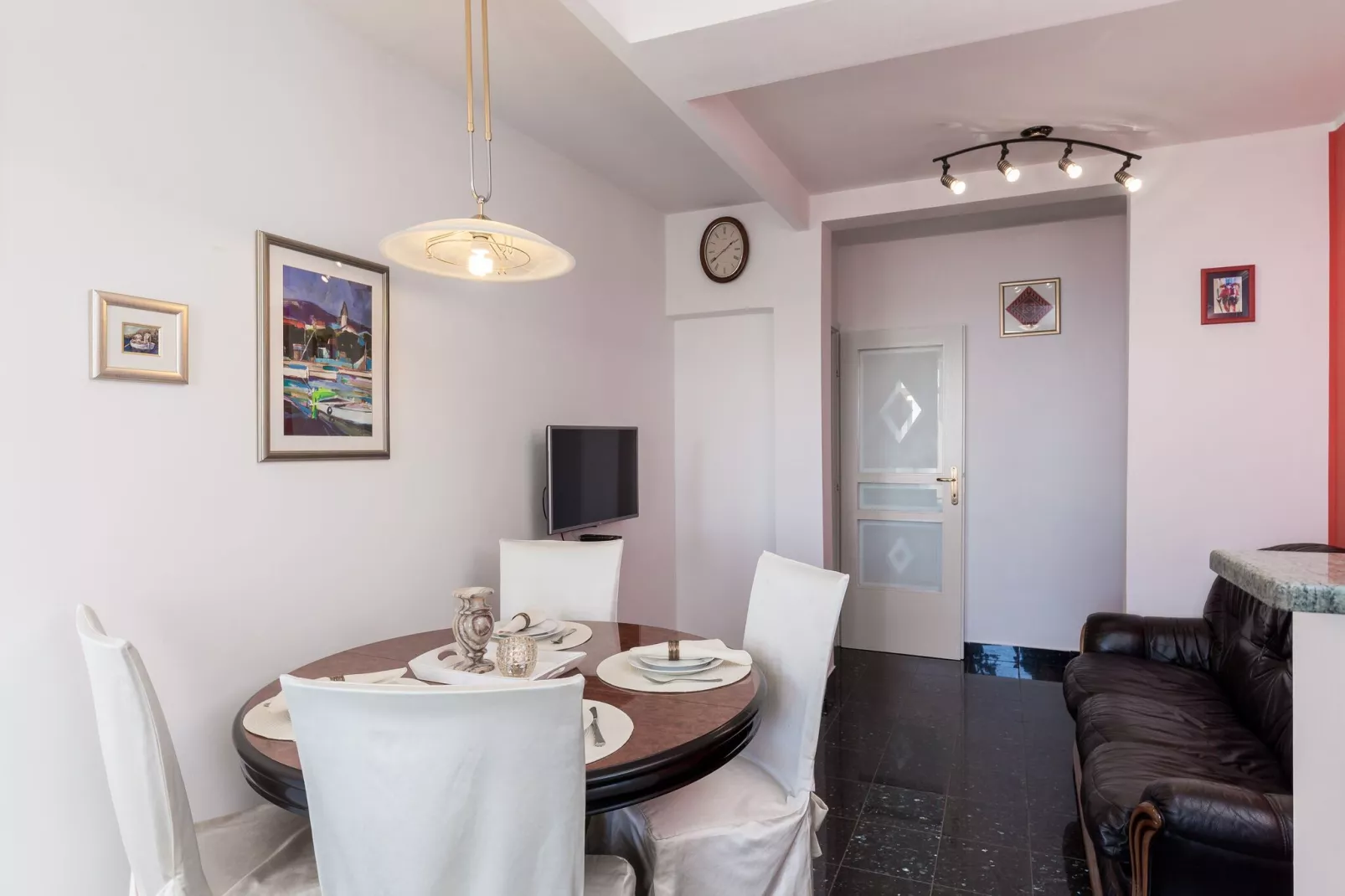 Apartment Merivo - Apartment with Sea View-Dining room