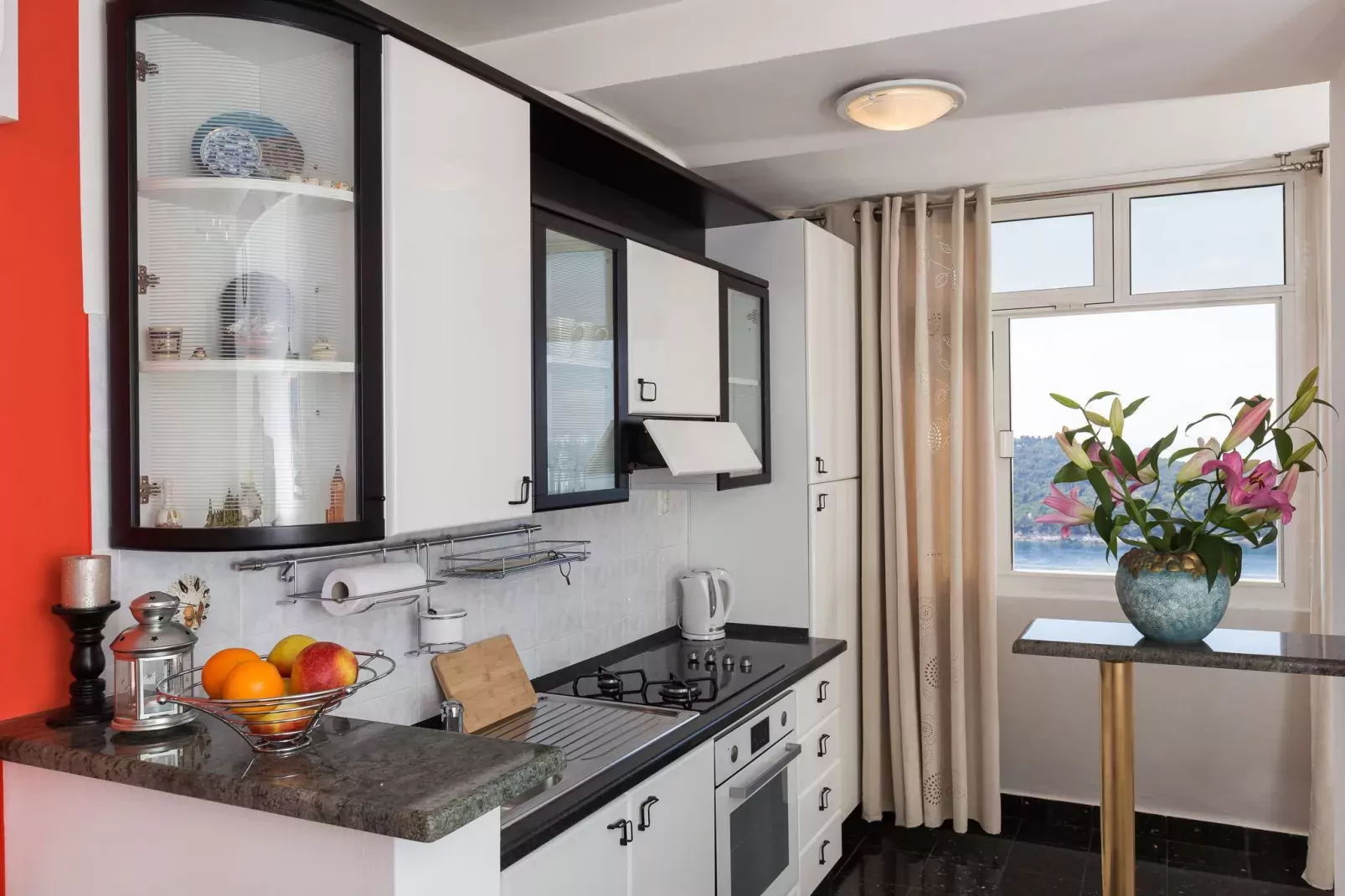 Apartment Merivo - Apartment with Sea View-Kitchen