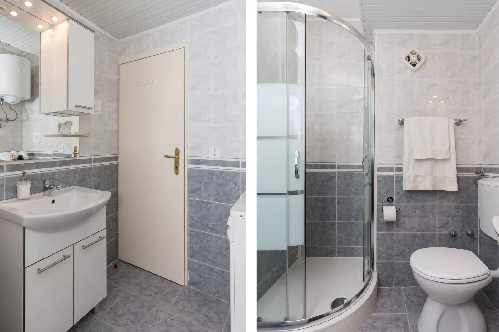 Apartment Merivo - Apartment with Sea View-Bathroom