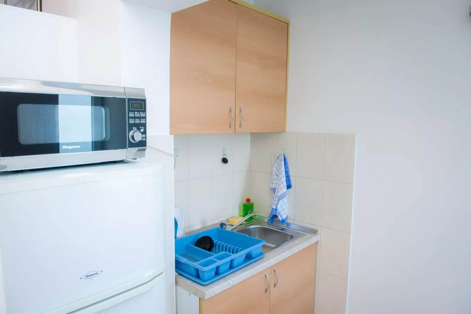 Apartments Tiho & Jelena- One Bedroom Apartment with Balcony and Sea View (Maestral)-Kitchen