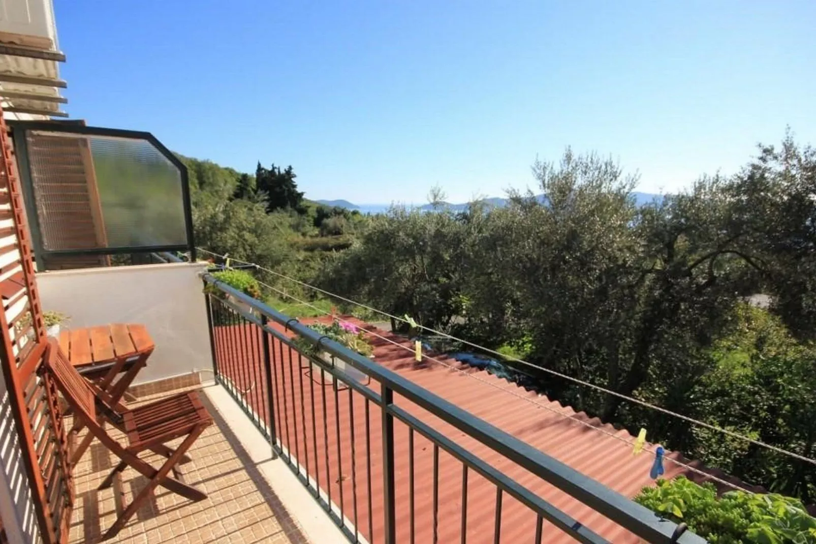 Villa Ro - Ela - Studio Apartment with Balcony and Sea View  - A2-Terrace balcony