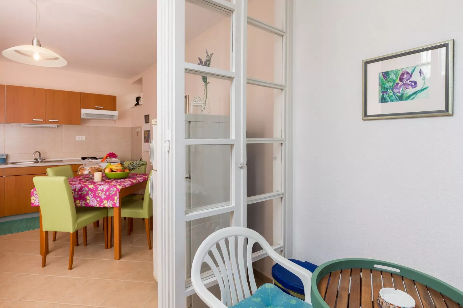 Apartment Ventula - Two Bedroom Apartment with Sea View-Kitchen
