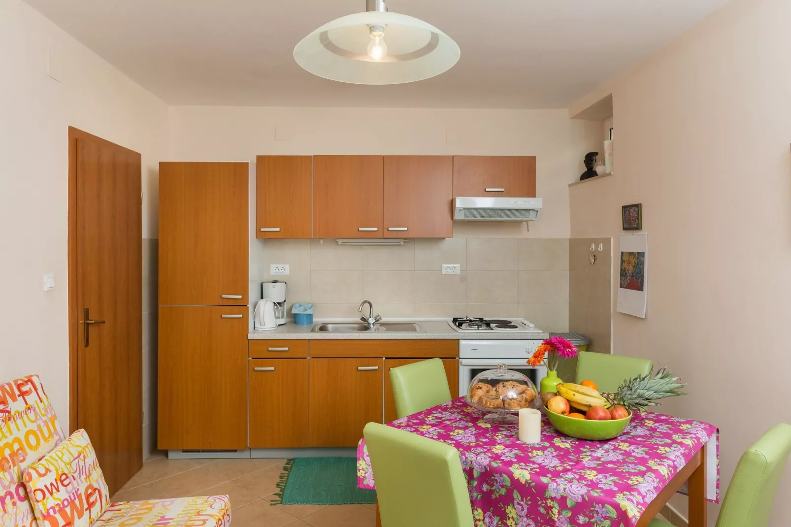 Apartment Ventula - Two Bedroom Apartment with Sea View-Kitchen