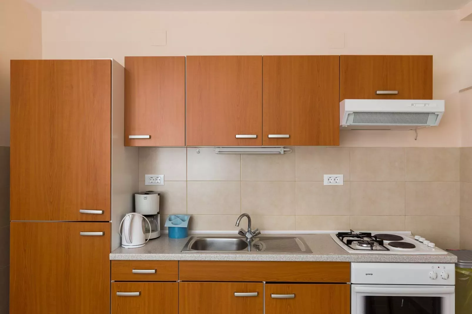 Apartment Ventula - Two Bedroom Apartment with Sea View-Kitchen