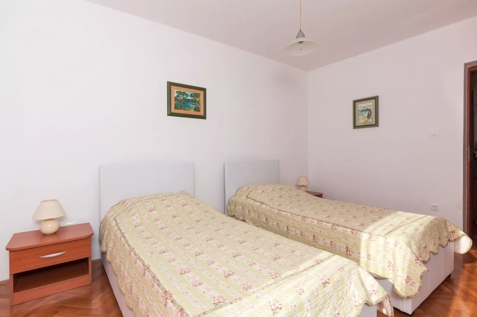 Apartment Ventula - Two Bedroom Apartment with Sea View-Bedroom