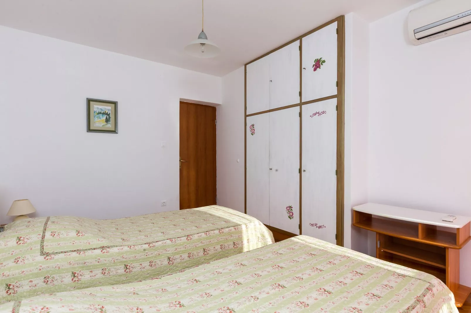 Apartment Ventula - Two Bedroom Apartment with Sea View-Bedroom
